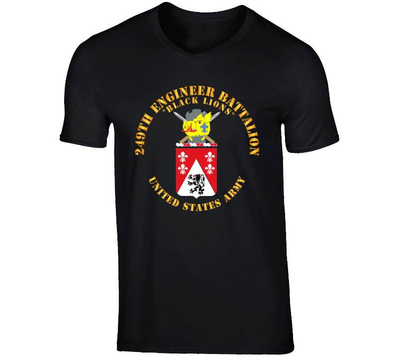 Army - Coa - 249th Engineer Battalion V-neck