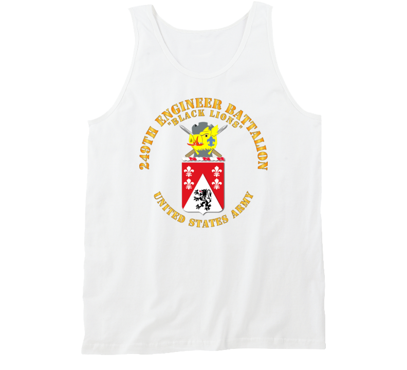 Army - Coa - 249th Engineer Battalion Tanktop