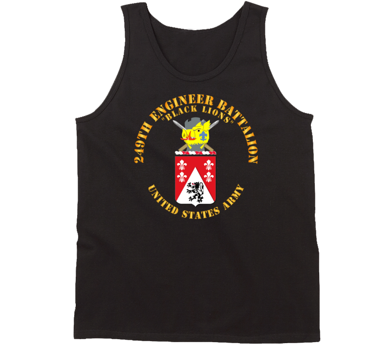 Army - Coa - 249th Engineer Battalion Tanktop