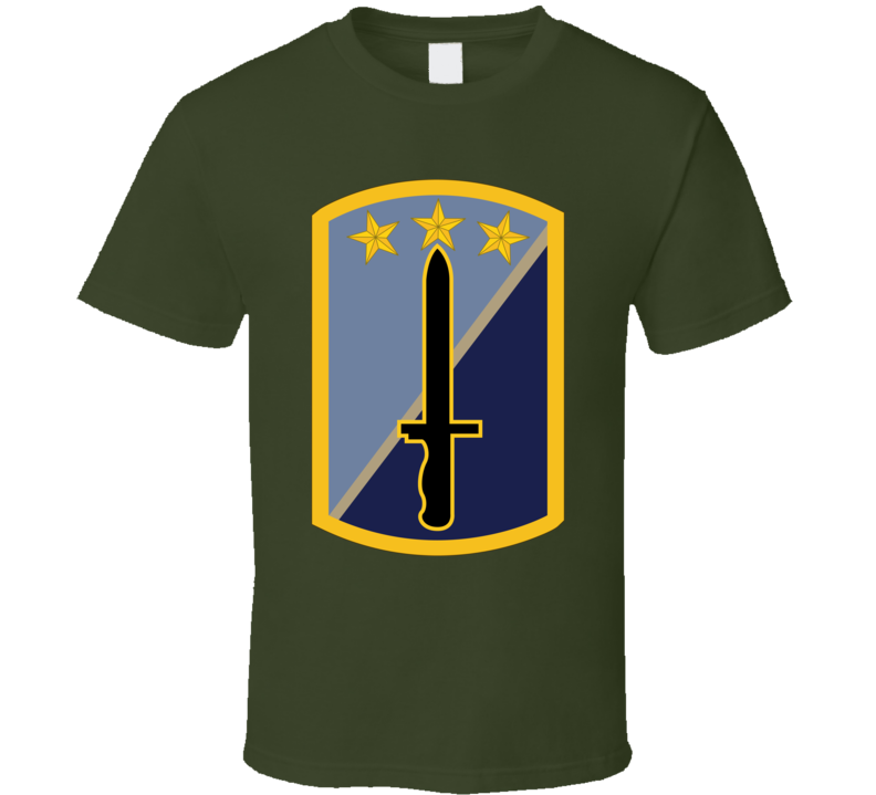 Army - 170th Infantry Bde Ssi Wo Txt T Shirt