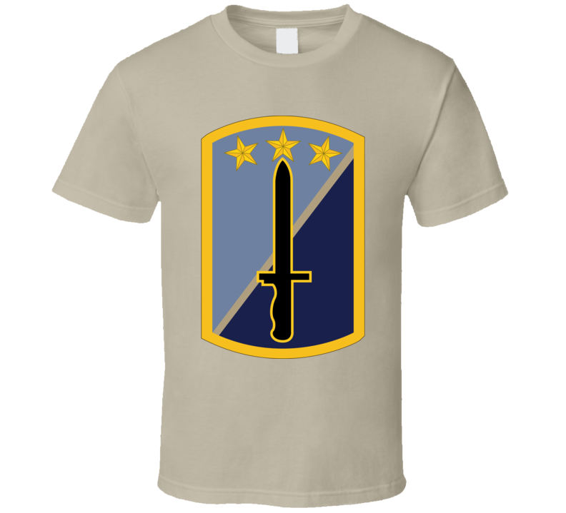 Army - 170th Infantry Bde Ssi Wo Txt T Shirt