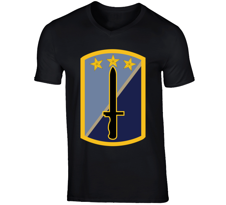 Army - 170th Infantry Bde Ssi Wo Txt V-neck