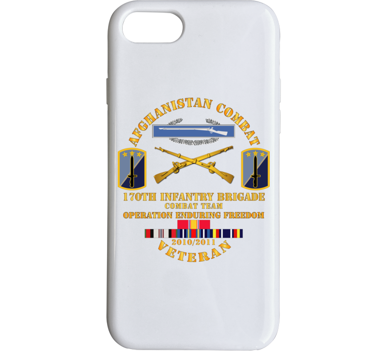 Army - Afghanistan Vet W 170th Inf Bde - Oef  2010 Phone Case