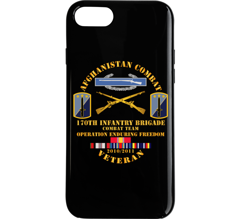 Army - Afghanistan Vet W 170th Inf Bde - Oef  2010 Phone Case