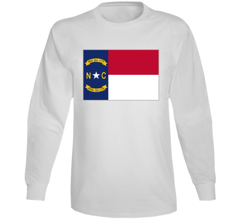 Flag - North Carolina  Wo Txt Long Sleeve