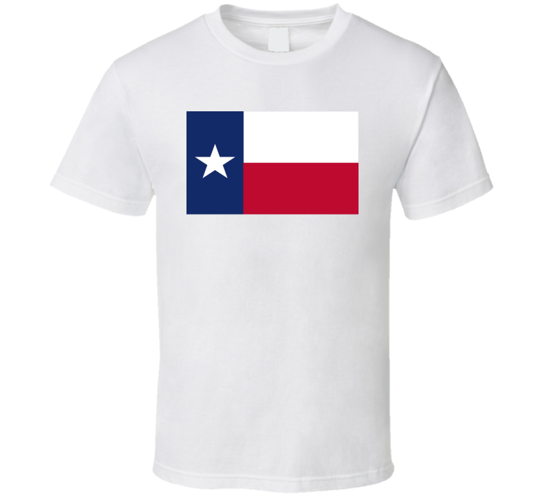 Flag - Texas Wo Txt T Shirt