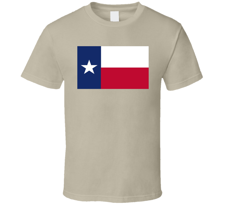 Flag - Texas Wo Txt T Shirt