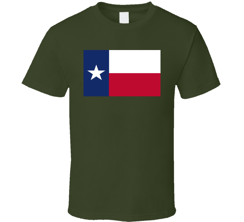Flag - Texas Wo Txt T Shirt