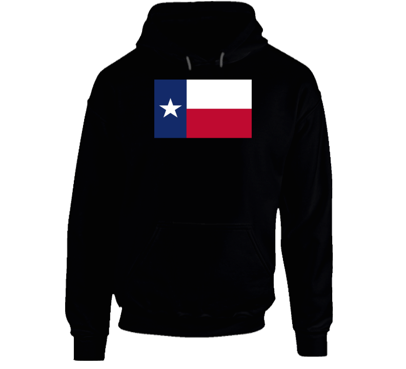 Flag - Texas Wo Txt Hoodie