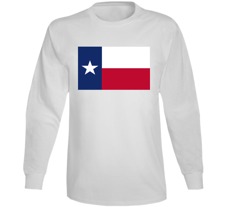 Flag - Texas Wo Txt Long Sleeve