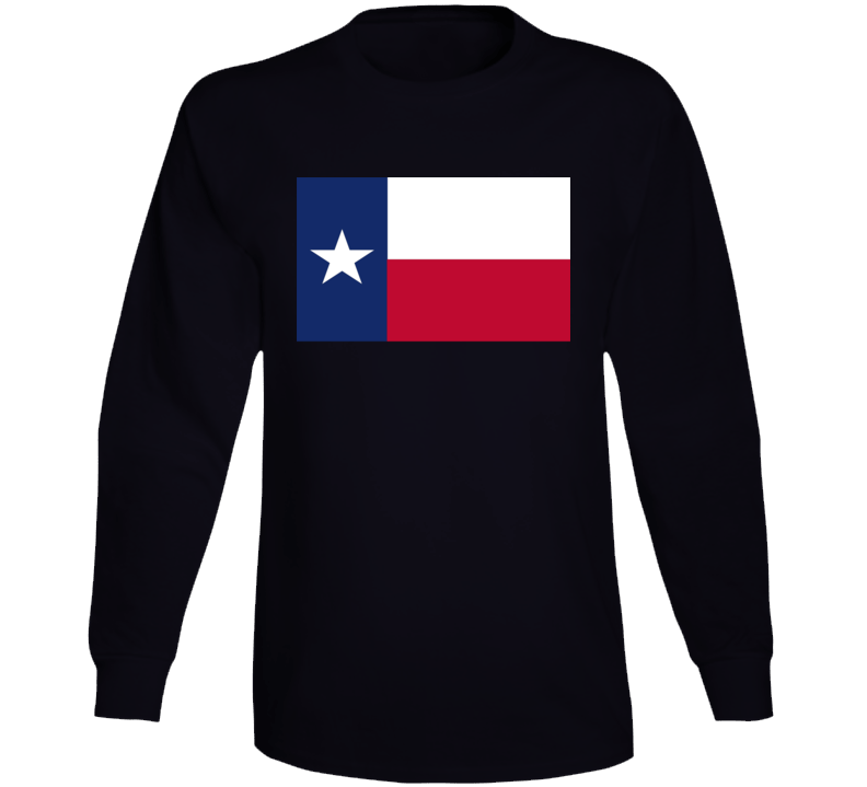 Flag - Texas Wo Txt Long Sleeve