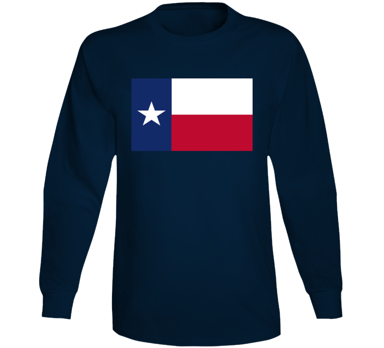 Flag - Texas Wo Txt Long Sleeve