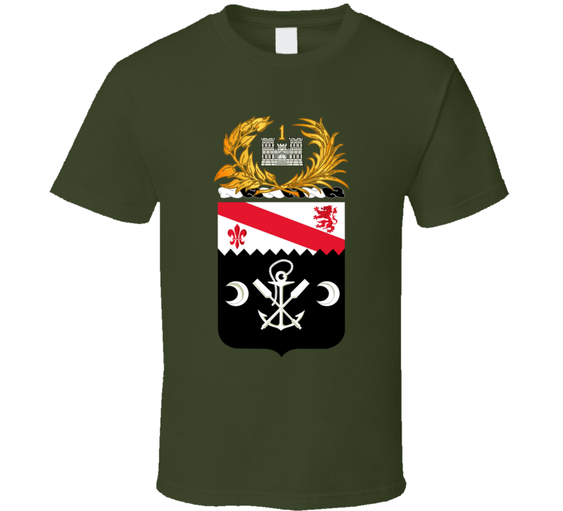 Army - Coa - 1st Engineer Battalion Wo Txt T Shirt