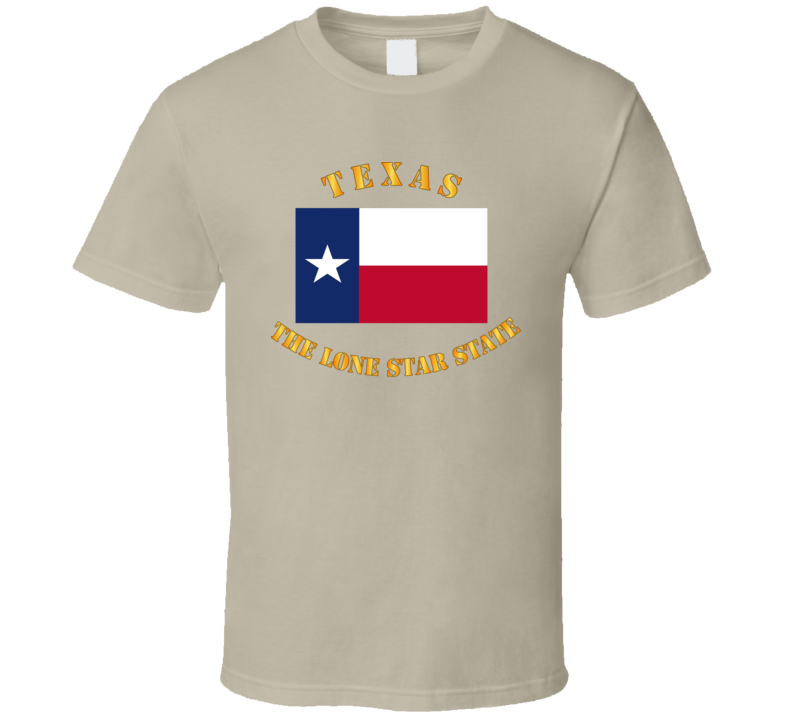 Flag - Texas - the Lone Star State T Shirt