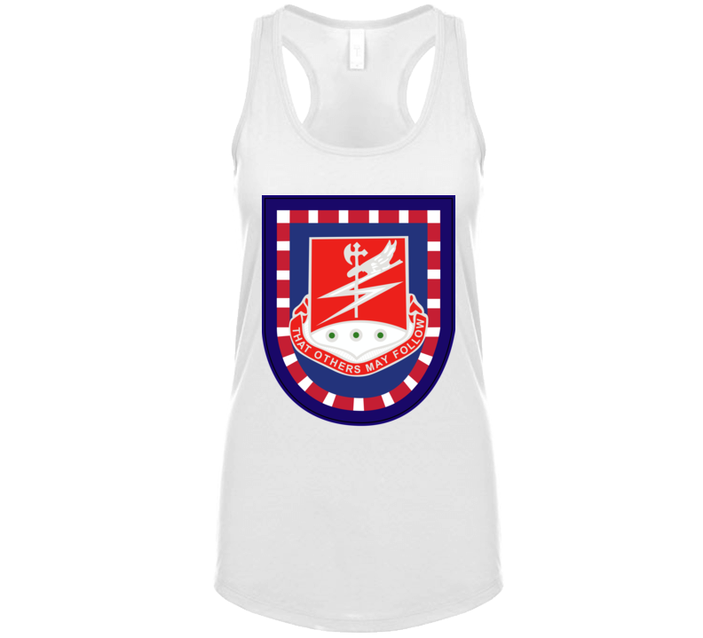 Army - Flash W 127th Airborne Engineer Bn Dui Wo Txt T Shirt