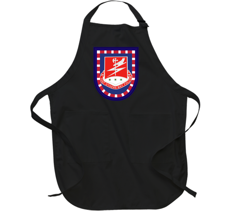 Army - Flash W 127th Airborne Engineer Bn Dui Wo Txt Apron
