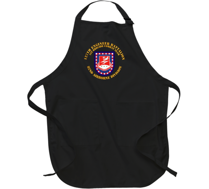 Army - Flash W 127th Engineer Bn Apron