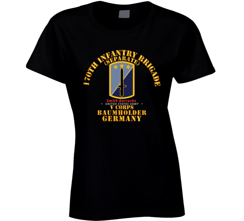 Army - 170th Infantry Bde - Sep - V Corps - Baumholder Germany Ladies