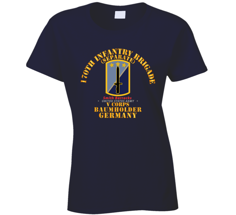 Army - 170th Infantry Bde - Sep - V Corps - Baumholder Germany Ladies