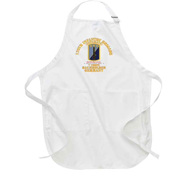 Army - 170th Infantry Bde - Sep - V Corps - Baumholder Germany Apron