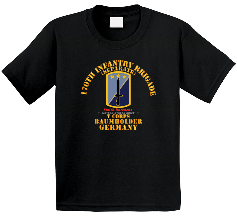 Army - 170th Infantry Bde - Sep - V Corps - Baumholder Germany Kids