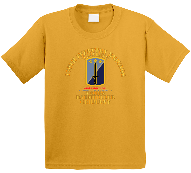Army - 170th Infantry Bde - Sep - V Corps - Baumholder Germany Kids