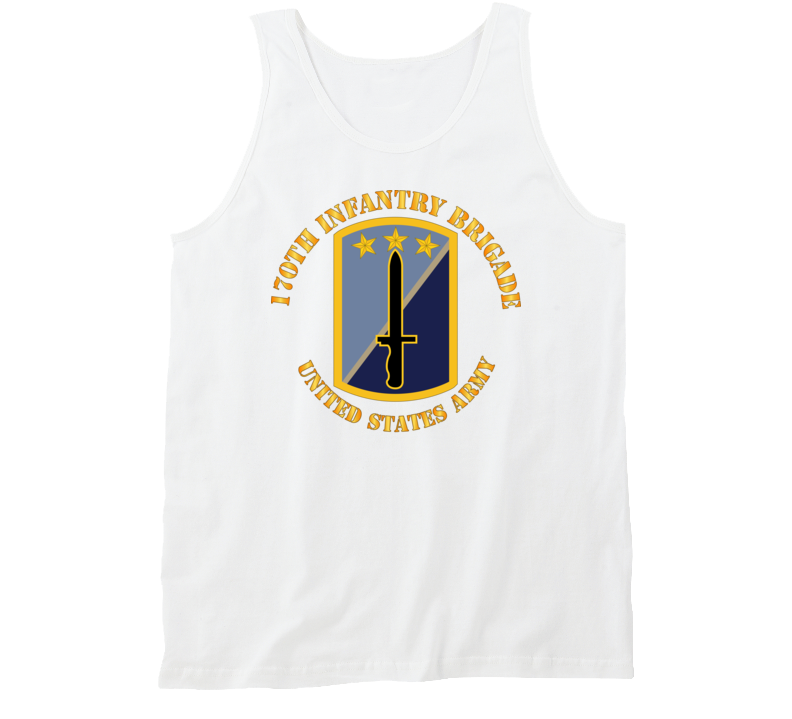 Army - 170th Infantry Bde - United States Army Tanktop