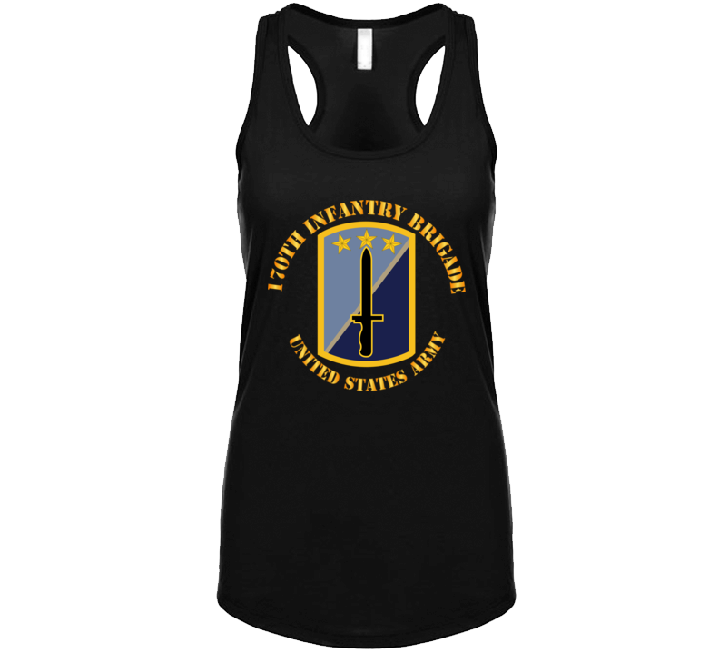 Army - 170th Infantry Bde - United States Army Ladies Tanktop