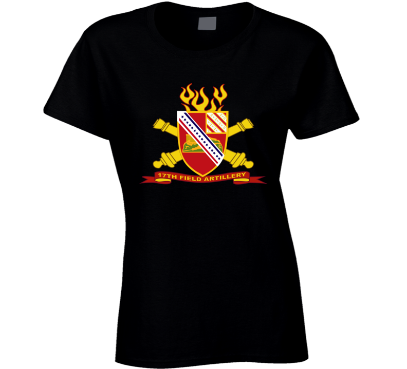 Army - 17th Field Artillery W Br - Ribbon T Shirt