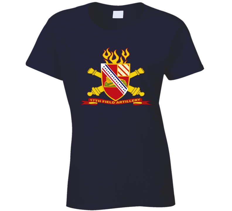 Army - 17th Field Artillery W Br - Ribbon T Shirt
