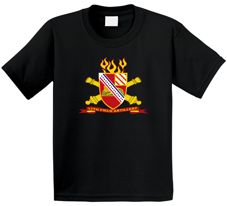 Army - 17th Field Artillery W Br - Ribbon T Shirt