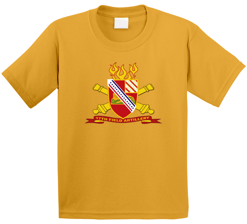 Army - 17th Field Artillery W Br - Ribbon T Shirt