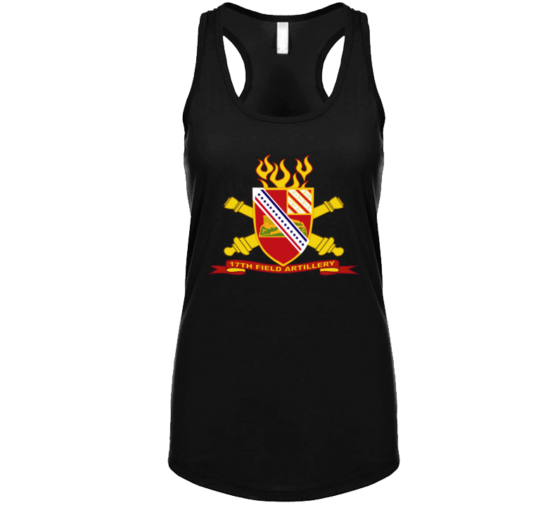 Army - 17th Field Artillery W Br - Ribbon T Shirt