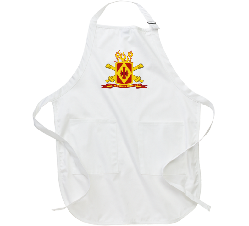 Army - 75th Fires Brigade W Br - Ribbon Apron