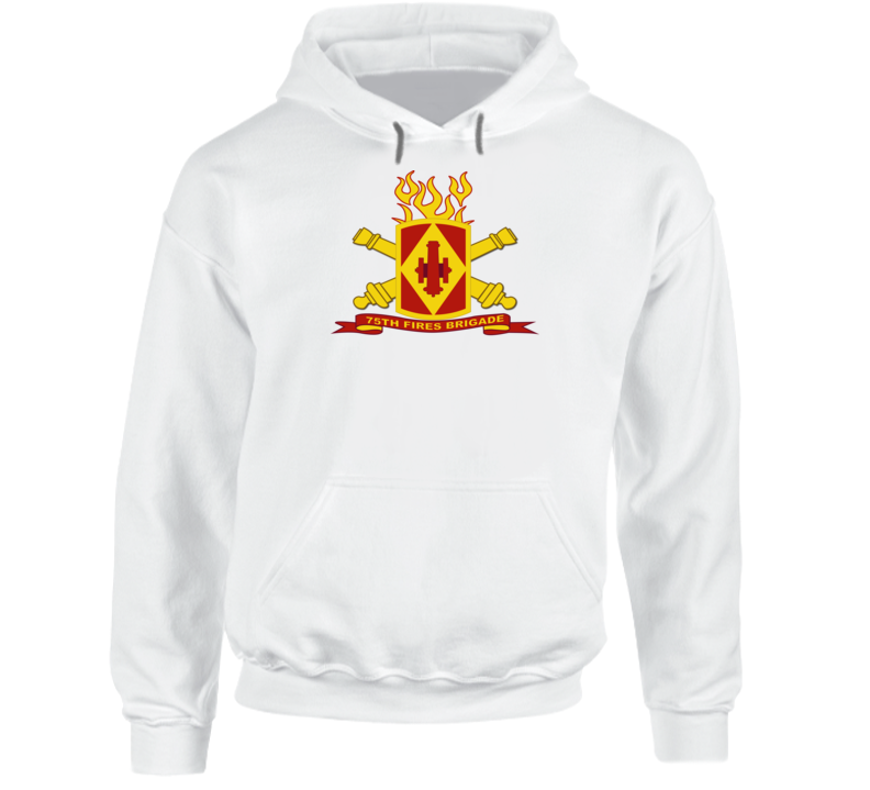Army - 75th Fires Brigade W Br - Ribbon Hoodie