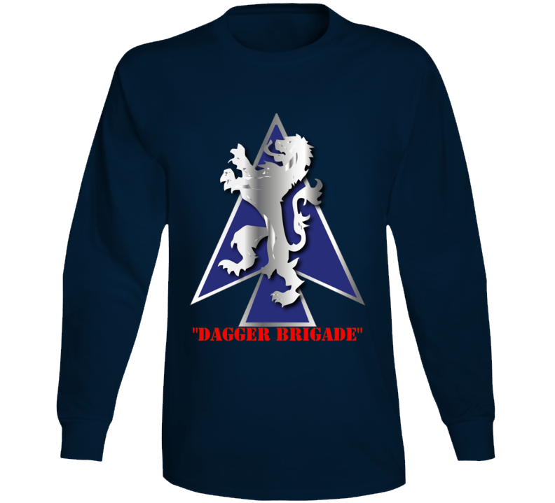 Army - 2nd Bde Combat Tm - Dagger Brigade - 1st Id - V1 Long Sleeve