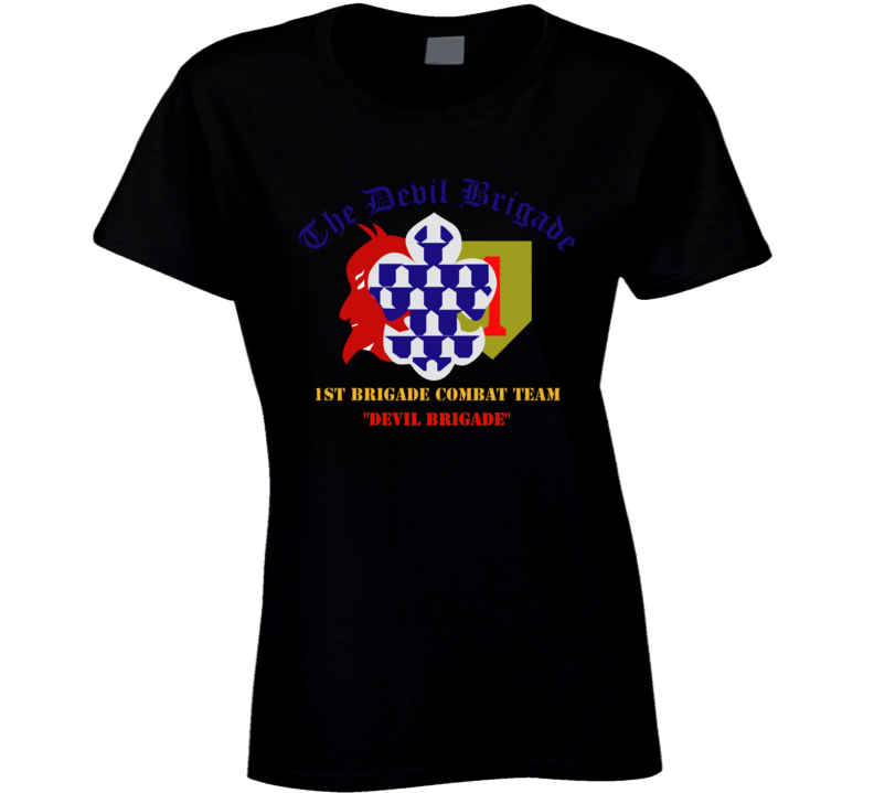 Army - 1st Bde Combat Tm - Devils Brigade - 1st Infantry Div Ladies