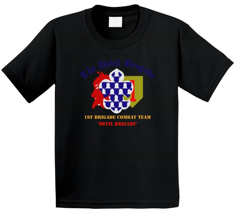 Army - 1st Bde Combat Tm - Devils Brigade - 1st Infantry Div Kids