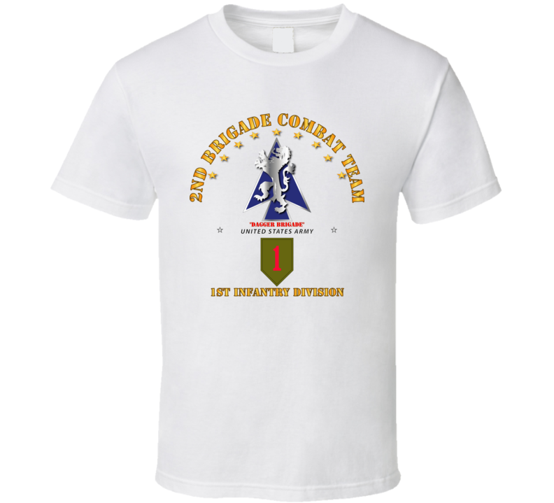 Army - 2nd Bde Combat Tm - 1st Infantry Div V1 T Shirt