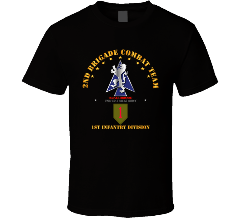 Army - 2nd Bde Combat Tm - 1st Infantry Div V1 T Shirt