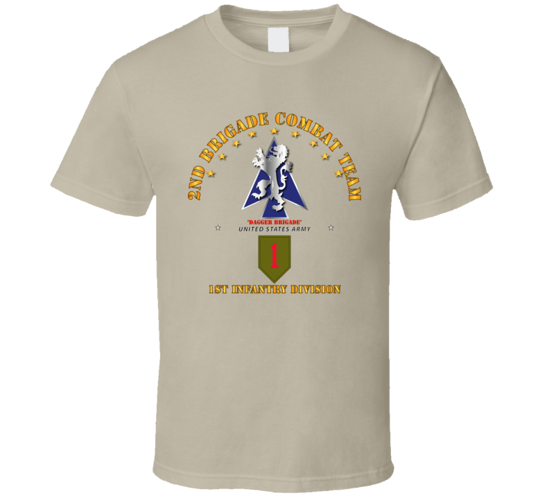Army - 2nd Bde Combat Tm - 1st Infantry Div V1 T Shirt
