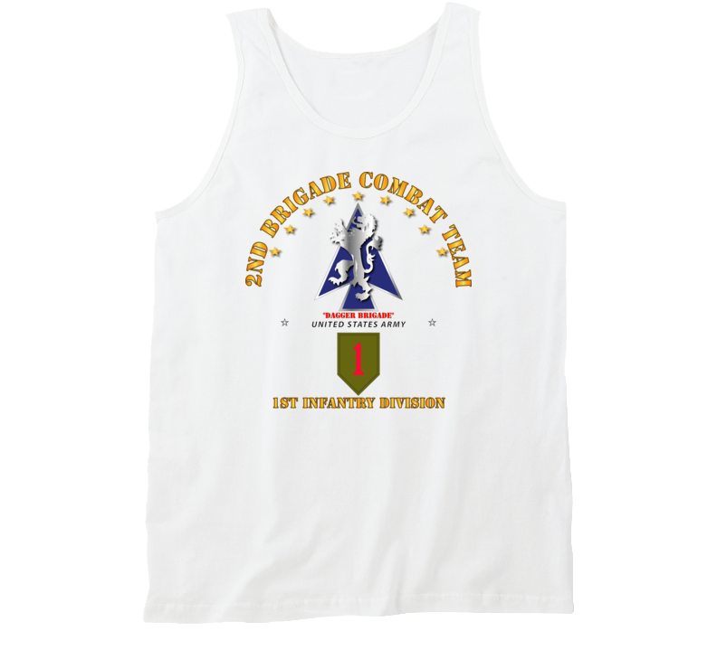 Army - 2nd Bde Combat Tm - 1st Infantry Div V1 Tanktop