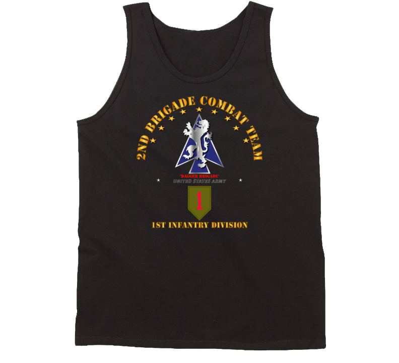 Army - 2nd Bde Combat Tm - 1st Infantry Div V1 Tanktop