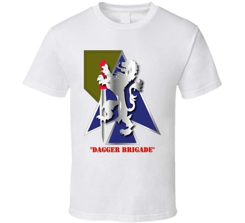 Army - 2nd Bde Combat Tm - Dagger Brigade - 1st Id T Shirt