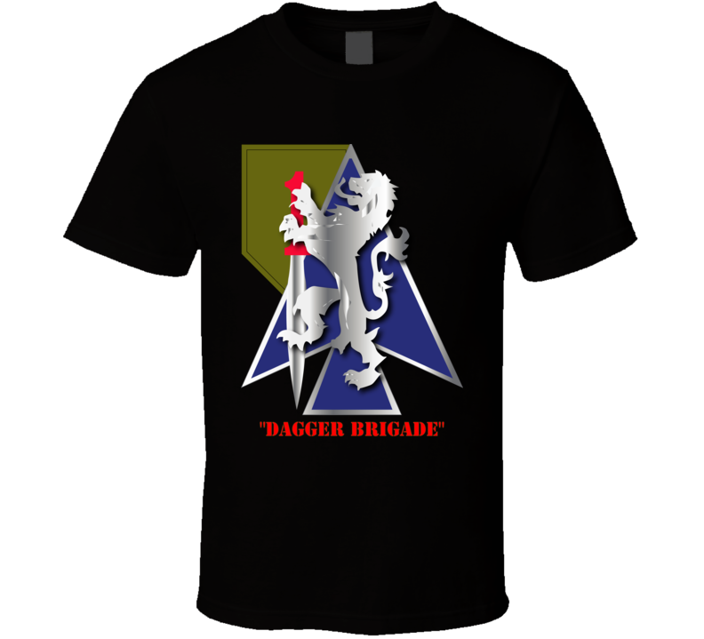 Army - 2nd Bde Combat Tm - Dagger Brigade - 1st Id T Shirt