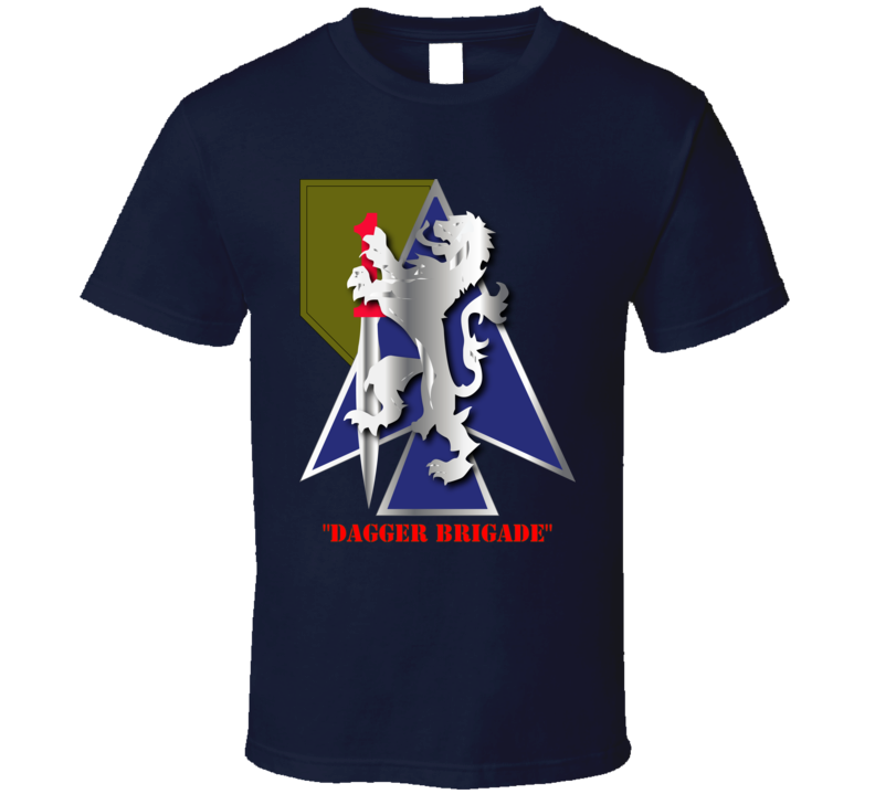 Army - 2nd Bde Combat Tm - Dagger Brigade - 1st Id T Shirt