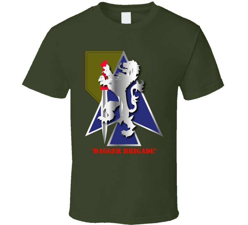 Army - 2nd Bde Combat Tm - Dagger Brigade - 1st Id T Shirt