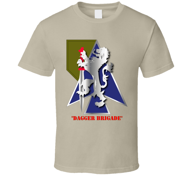 Army - 2nd Bde Combat Tm - Dagger Brigade - 1st Id T Shirt
