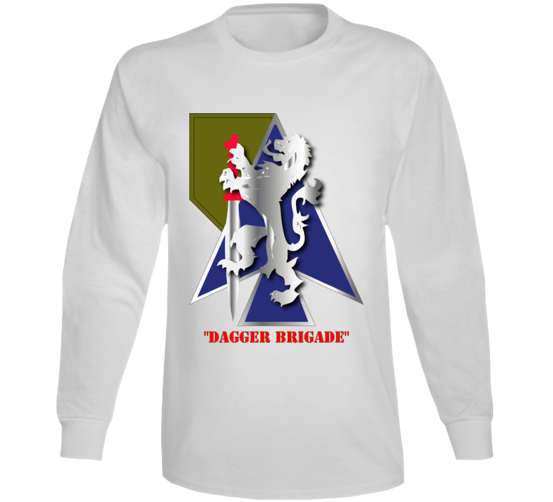 Army - 2nd Bde Combat Tm - Dagger Brigade - 1st Id Long Sleeve