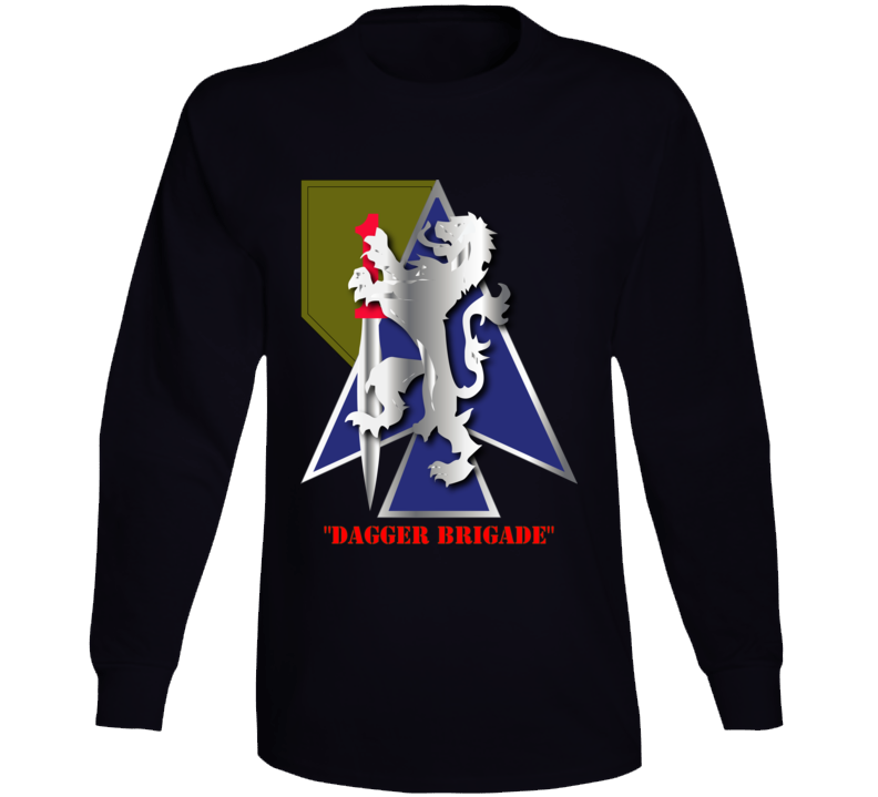 Army - 2nd Bde Combat Tm - Dagger Brigade - 1st Id Long Sleeve